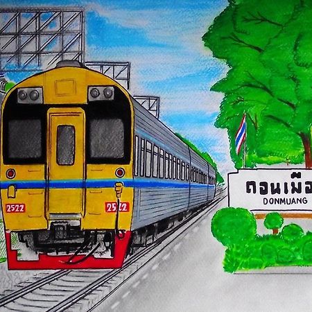 DMK Donmueang Pensión Pak Kret Exterior foto